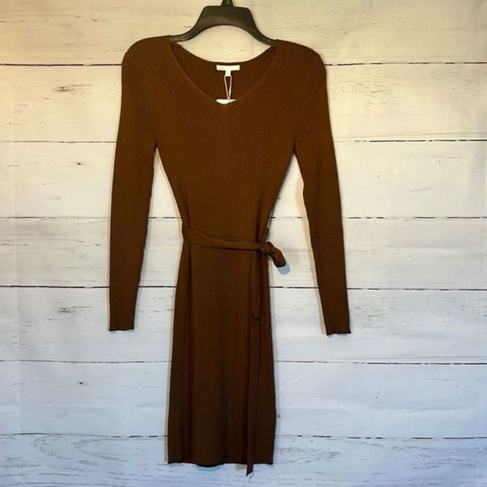 Gianni Bini Ribbed Sweater Dress Sm